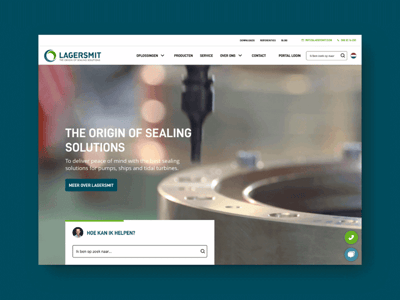 Nieuwe Umbraco website versterkt leidende positie Lagersmit