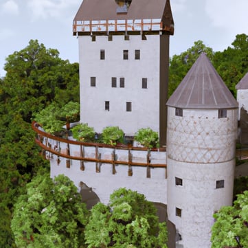 Sparrenburg Castle in Germany